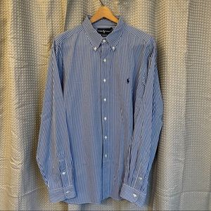 Ralph Lauren Classic Fit Striped Cotton Shirt